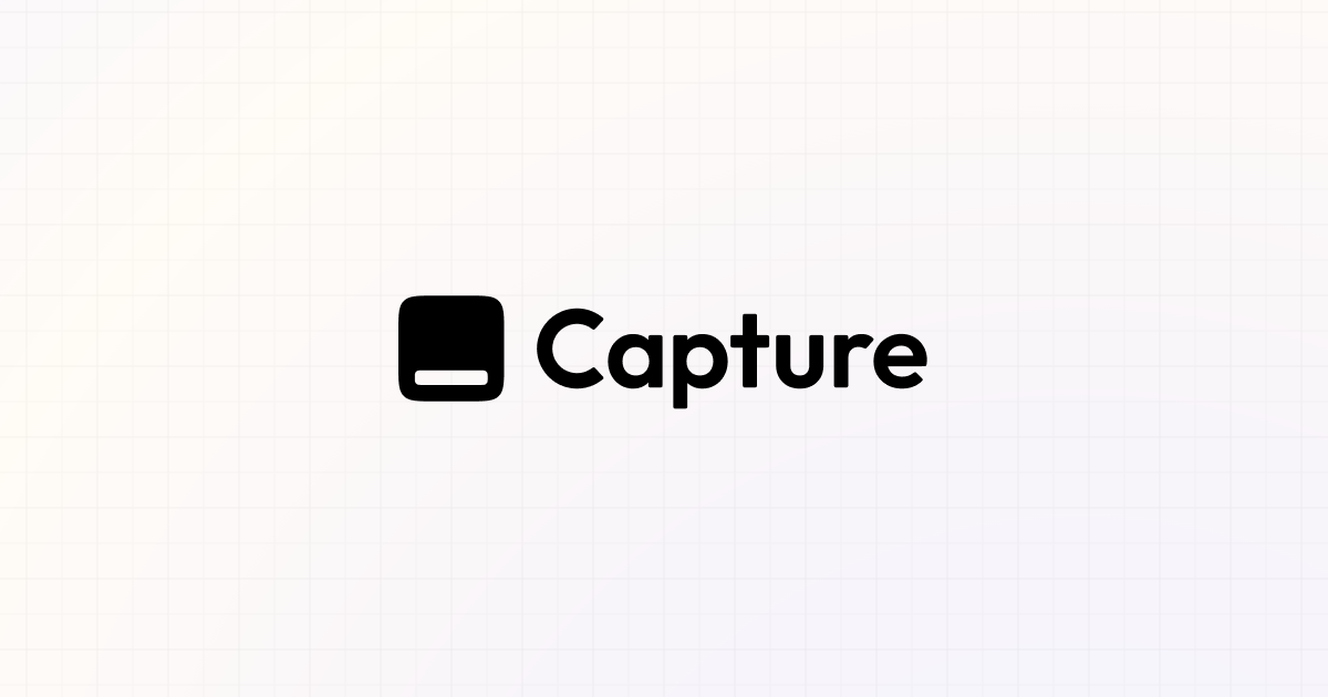 Capture logo
